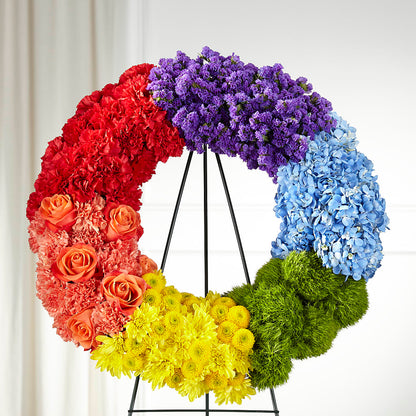Circle of Love Wreath –  Reema Floral, Nolensville TN