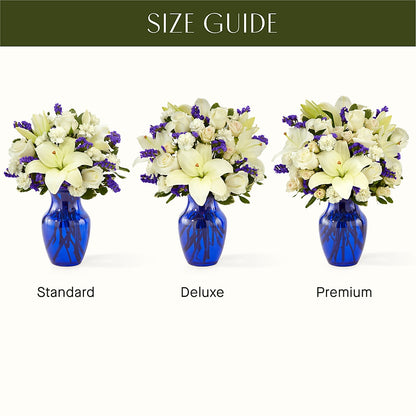 Sapphire Rush Bouquet –  Reema Floral, Nolensville TN