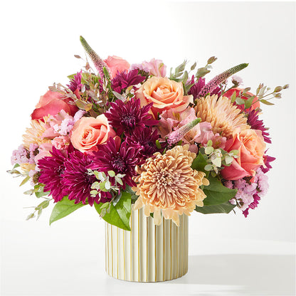 Berry Cobbler Bouquet with Ivory Vase –  Reema Floral, Nolensville TN