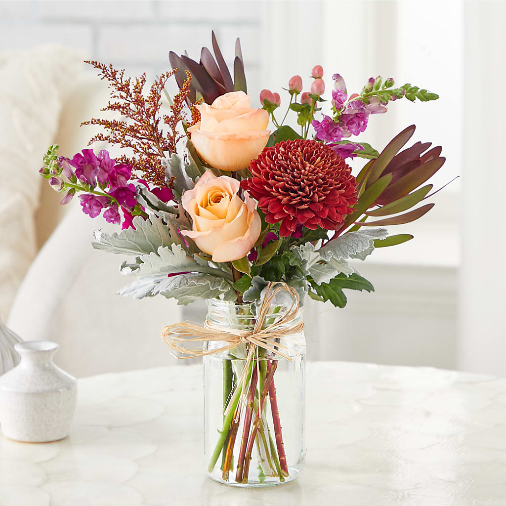 Moody Hues Bouquet –  Reema Floral, Nolensville TN