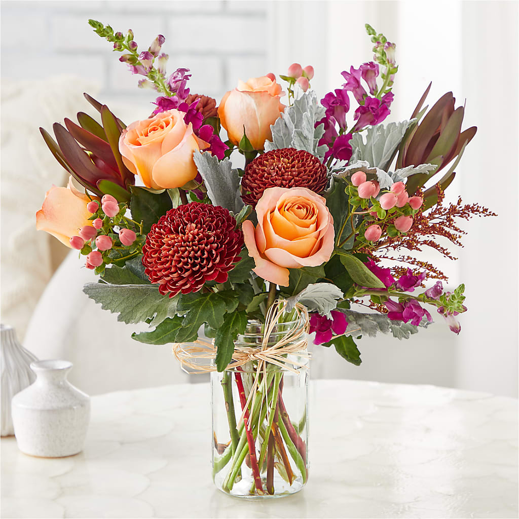 Moody Hues Bouquet –  Reema Floral, Nolensville TN