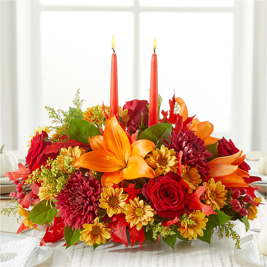 Autumn's Embrace Centerpiece –  Reema Floral, Nolensville TN