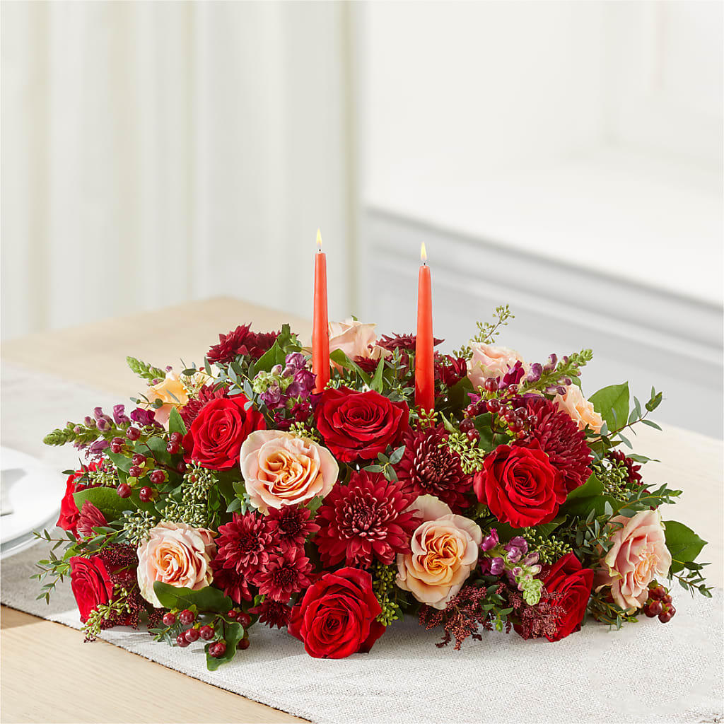 Most Thankful Centerpiece –  Reema Floral, Nolensville TN