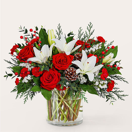 Best in Snow Bouquet –  Reema Floral, Nolensville TN
