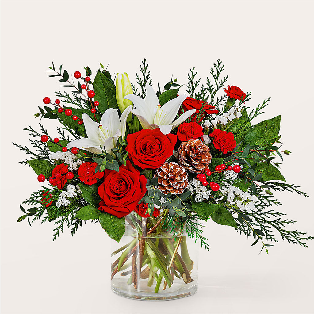 Best in Snow Bouquet –  Reema Floral, Nolensville TN