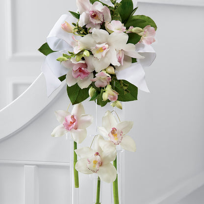 Perfect Entrance Pew Arrangement –  Reema Floral, Nolensville TN