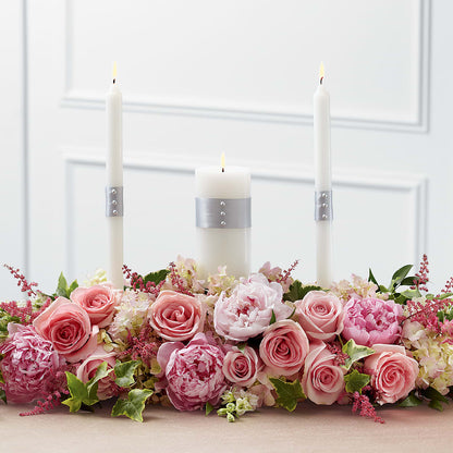 Worldwide Romance Unity Candle Arrangement –  Reema Floral, Nolensville TN