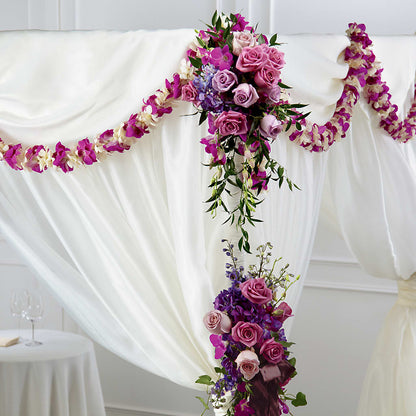 Color & Light Chuppah Decor –  Reema Floral, Nolensville TN